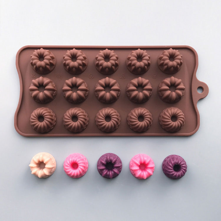 Resin Art Clay - Flower Baking Mold DIY Chocolate Candy