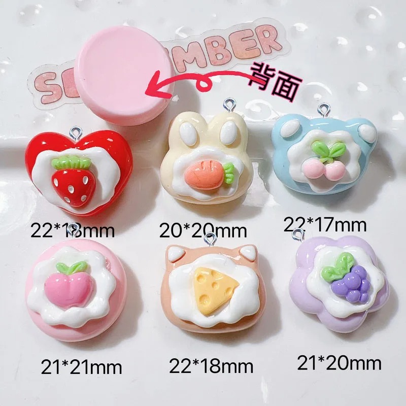 10Pcs Simulation Cute Fruit Ca - Resin Art Bracelet recension och pris