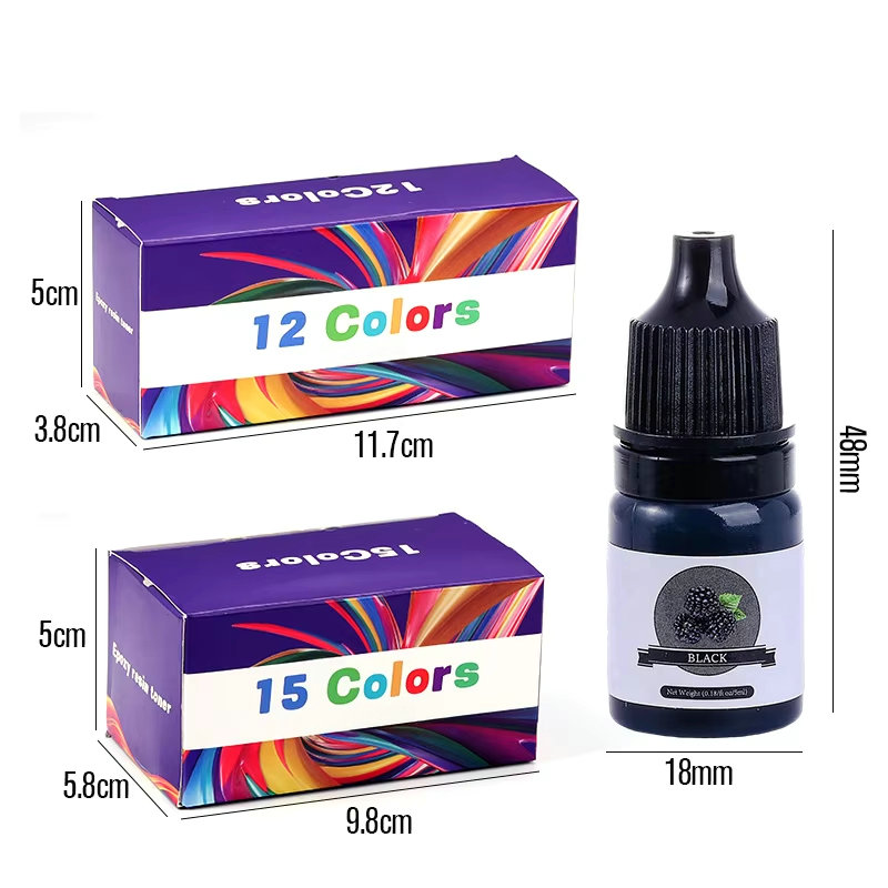 Epoxy Resin Color Pigment 24 V - Resin Color Paste recension och pris