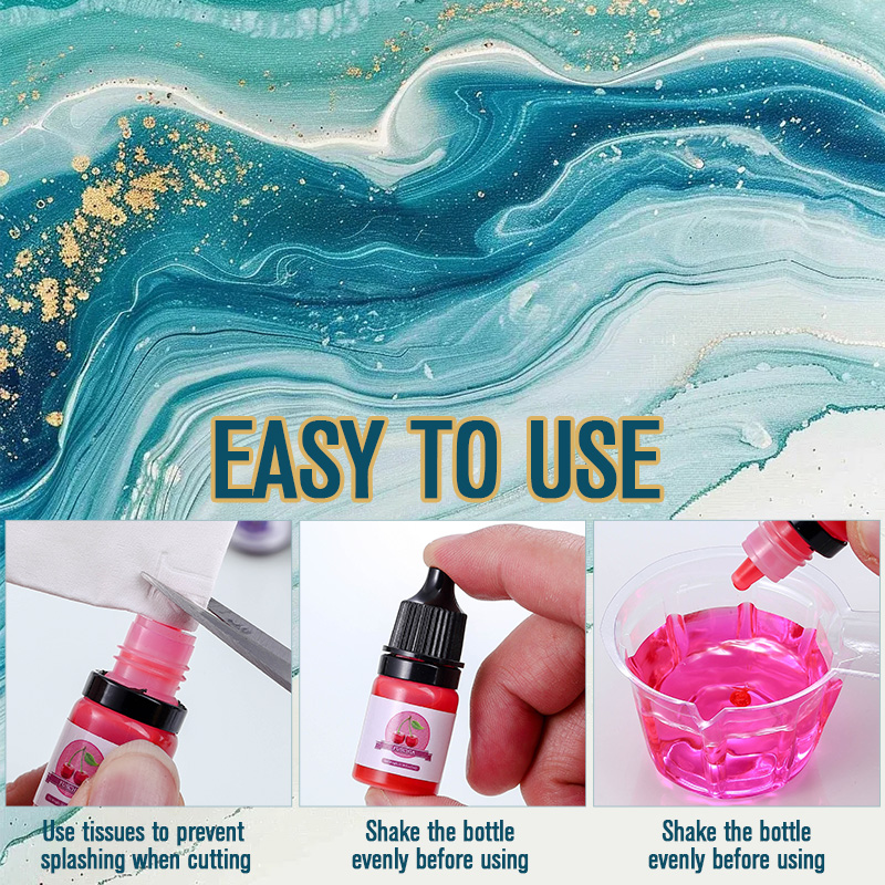 Epoxy Resin Color Pigment 24 V - Resin Color Paste recension och pris