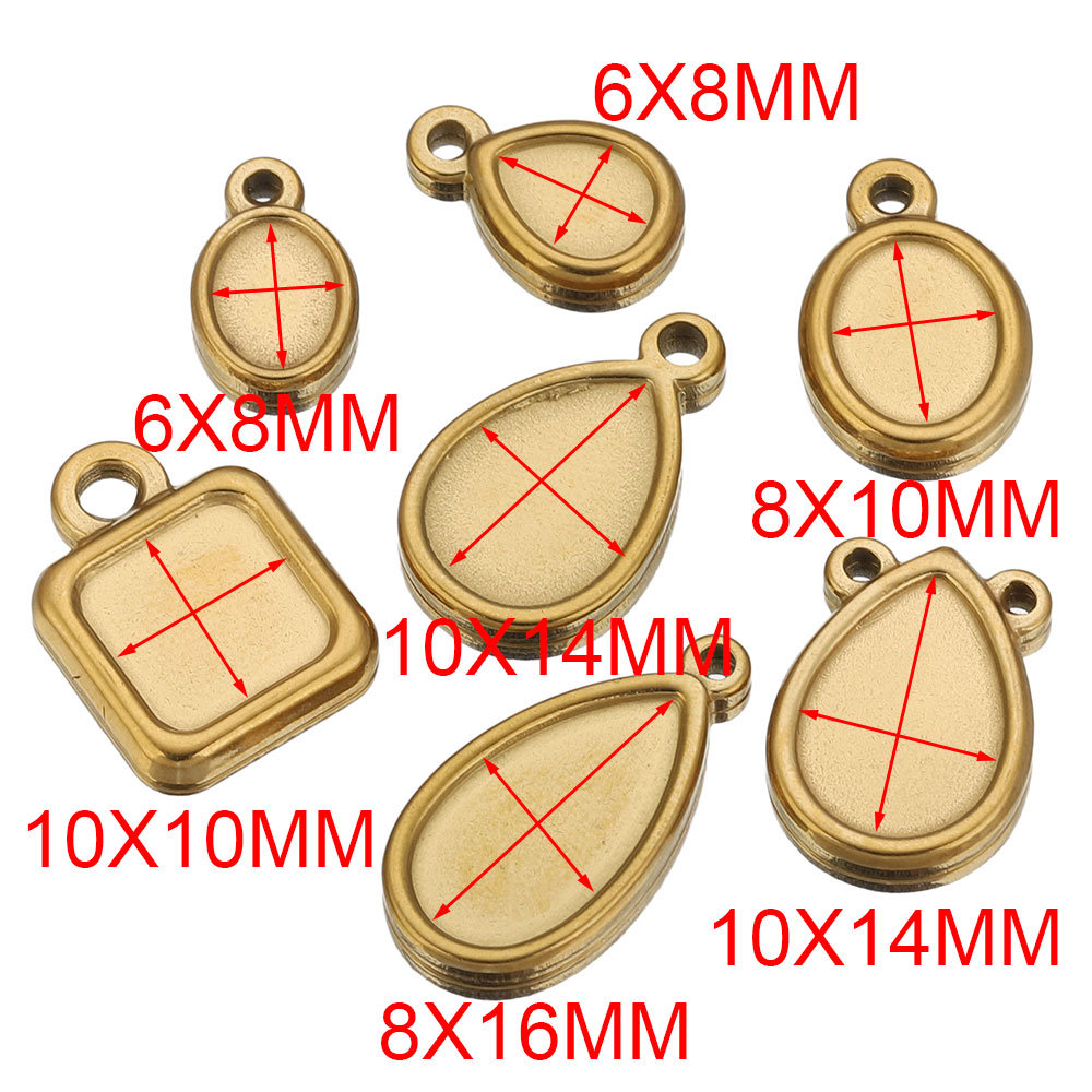 5pcs Stainless Steel Square Dr - Resin Art Kits For Adults recension och pris