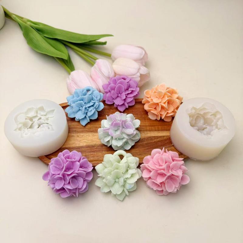 ●Hydrangea Flower Silicone Mol - Resin Art Clay recension och pris