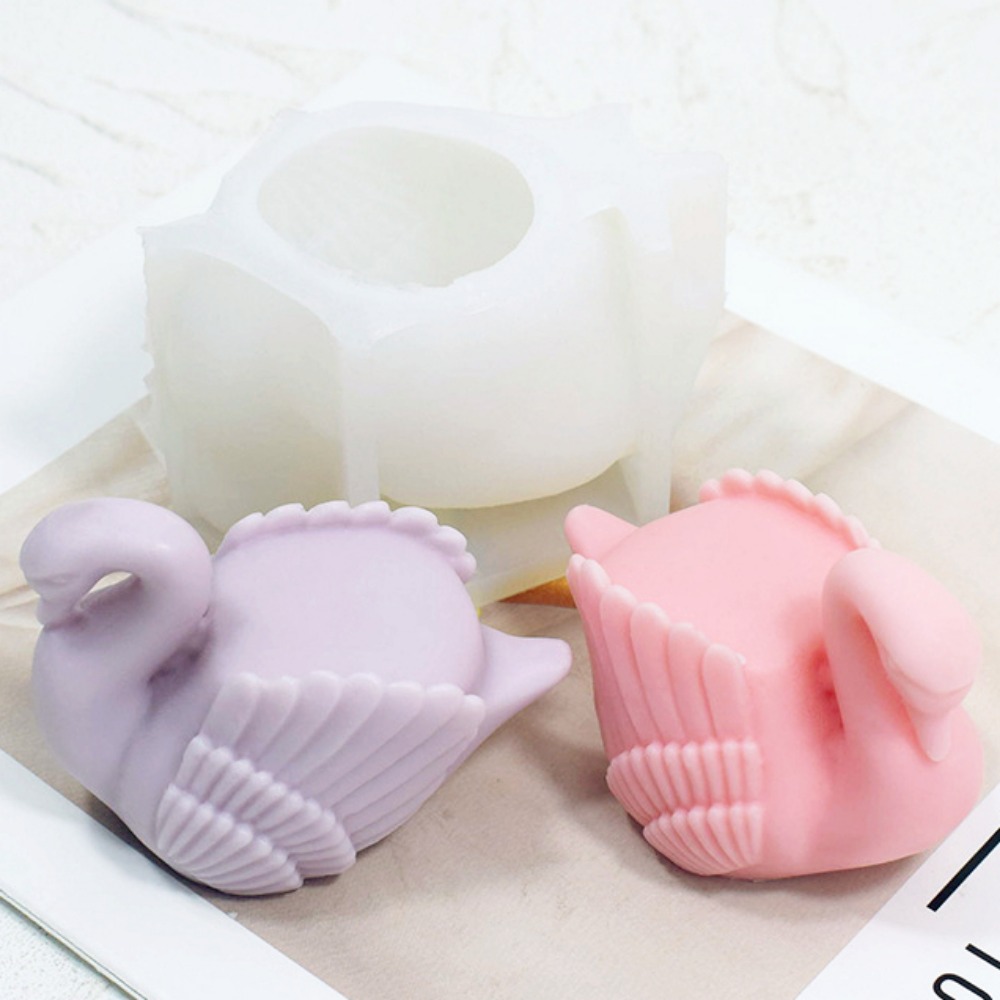 White Swan Silicone Candle Mou - Resin Art Wedding Gift recension och pris