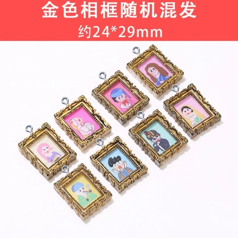 10Pcs Flatback Cabochon Vintag - Resin Art Bracelet recension och pris