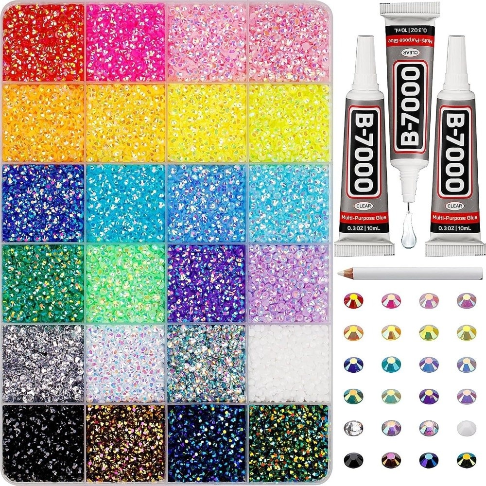 Multicolor Resin Rhinestone Ki - Resin Art Equipment recension och pris
