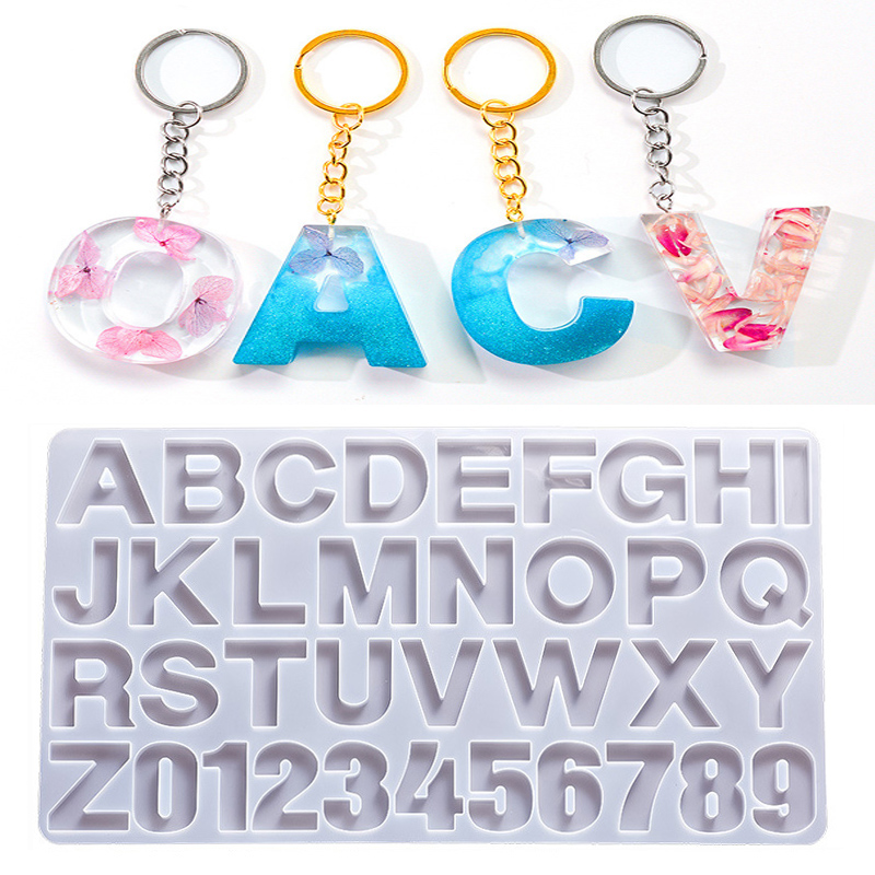 Alphabet Epoxy Resin Silicone  - Resin Color Paste recension och pris