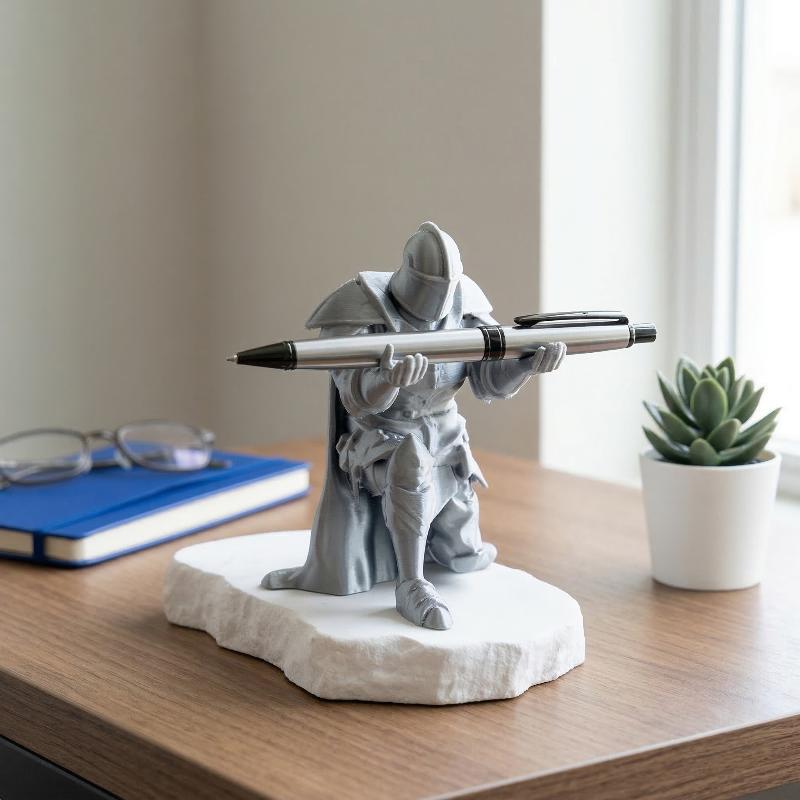 Knight Pen Holder Resin Mediev - Resin Art Equipment recension och pris