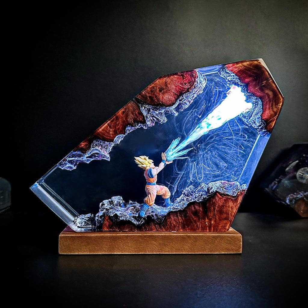 Goku Kamehameha Epoxy Resin LE - Resin Art Goku recension och pris