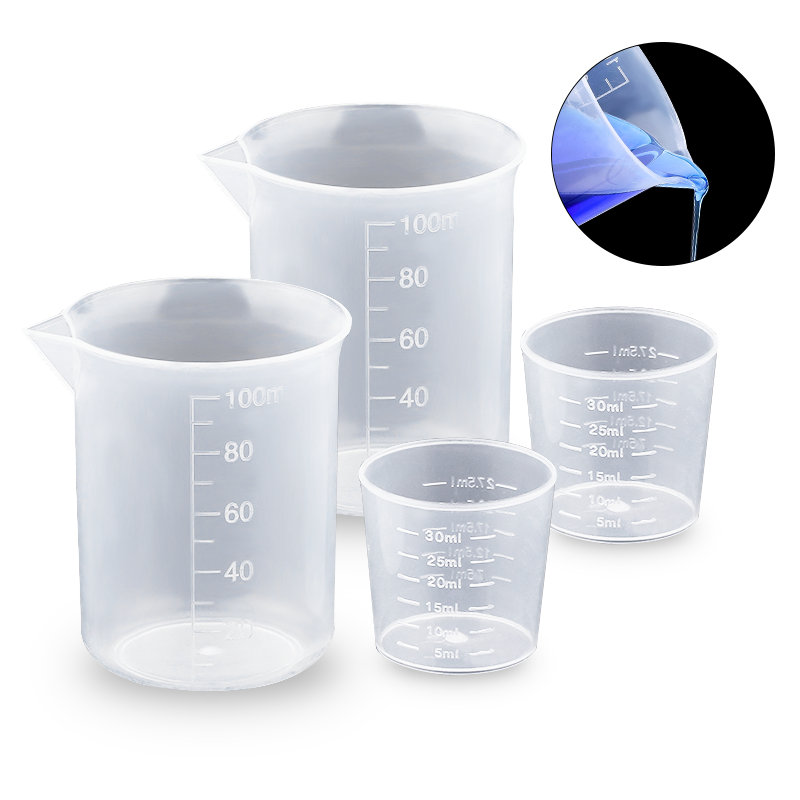 100ML&30ML Plastic Measuring C - Resin Art Kitchen recension och pris