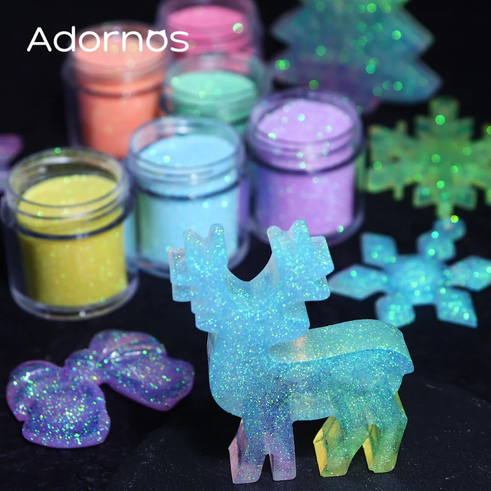 Iridescent Glitter Sugar Powde - Resin Color Paste recension och pris