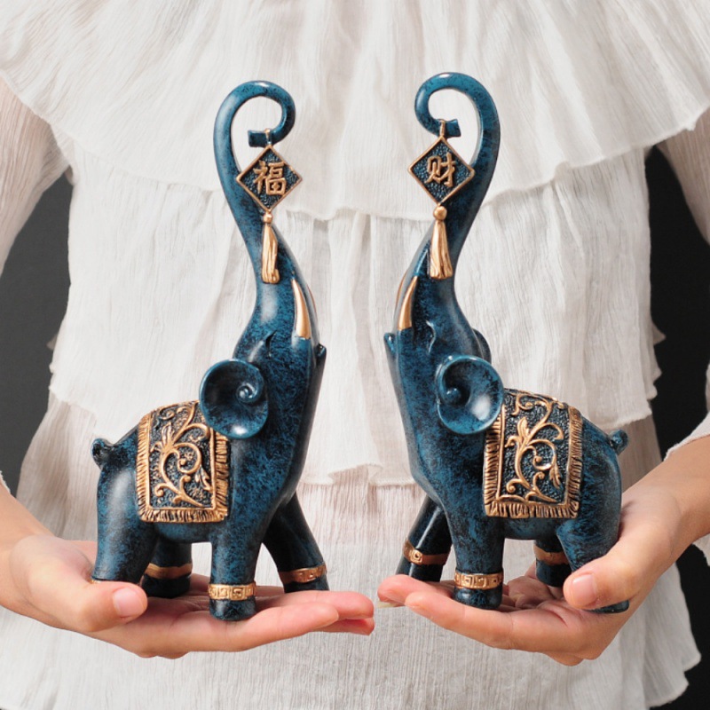 One Pair Chinese Style Lucky W - Resin Art Wedding Gift recension och pris