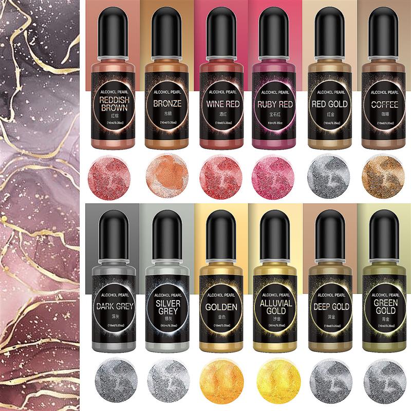 10ml Epoxy Resin Pigment Liqui - Resin Pigment Alcohol Ink recension och pris
