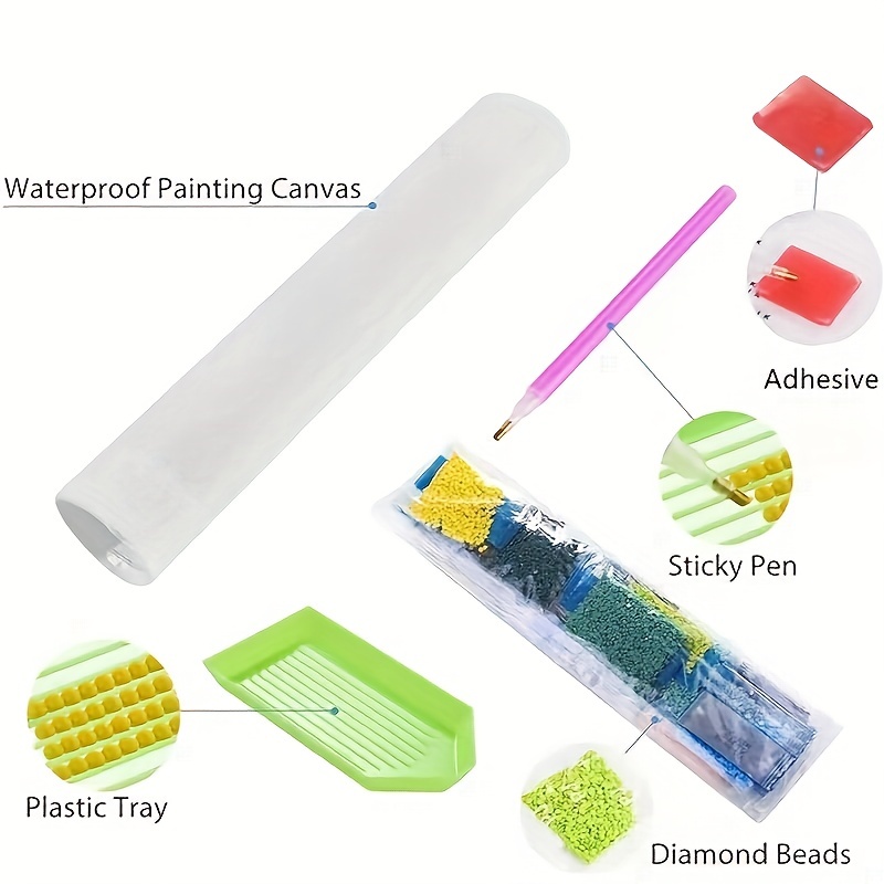 Flower Pattern DIY Diamond Art - Resin Art Frame recension och pris