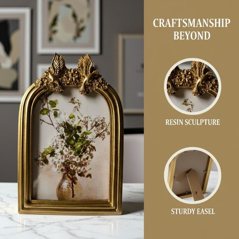 For Desk Wall Decoration Oval  - Resin Art Frame recension och pris
