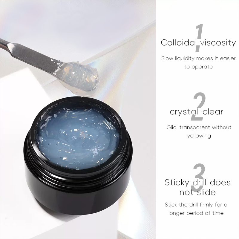 5ml 3D Clear Nail Gel Mirror P - Resin Color Paste recension och pris