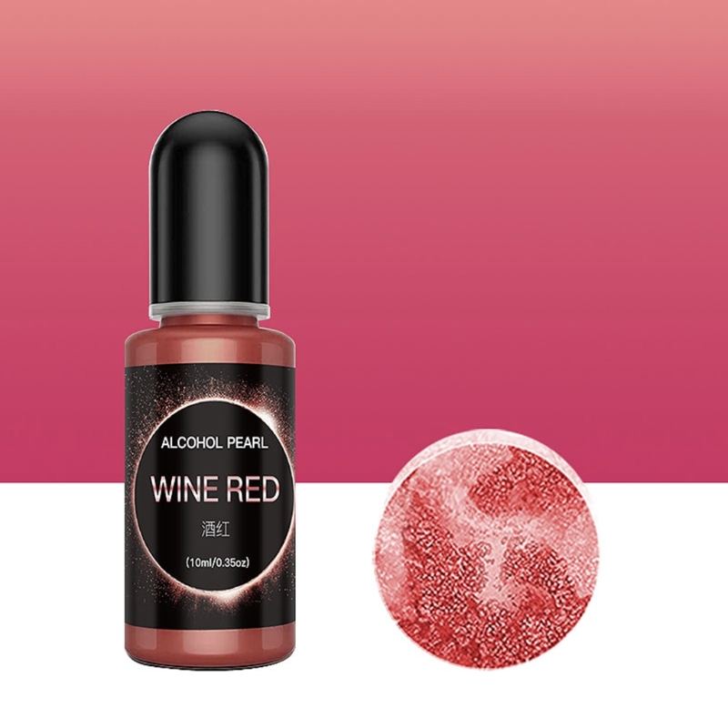 Metallic Pigment UV Resin Dye  - Resin Pigment Alcohol Ink recension och pris
