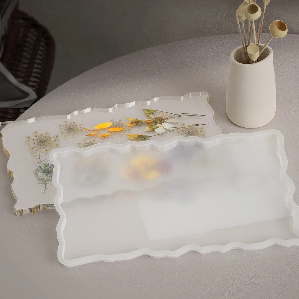 Tray Epoxy Resin Silicone Mold - Resin Art Equipment recension och pris