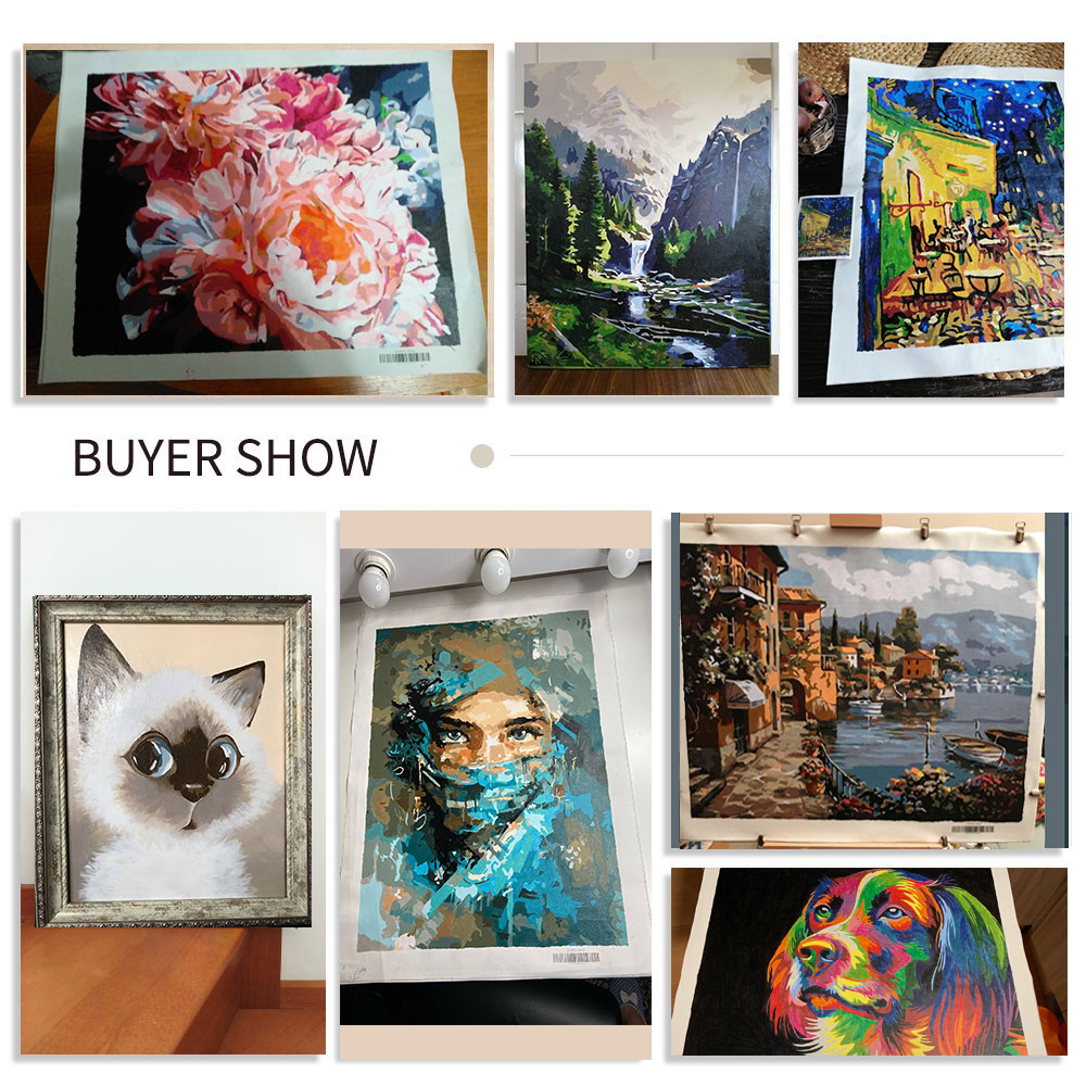 PhotoCustom Diy Painting By Nu - Resin Art On Canvas recension och pris