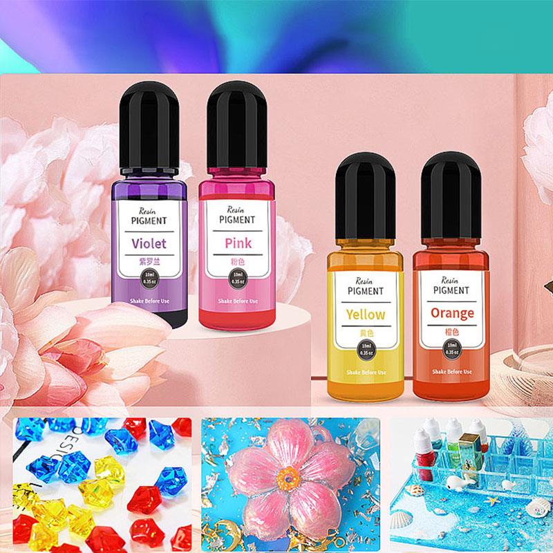 24 Color Art Ink Alcohol Resin - Resin Pigment Alcohol Ink recension och pris